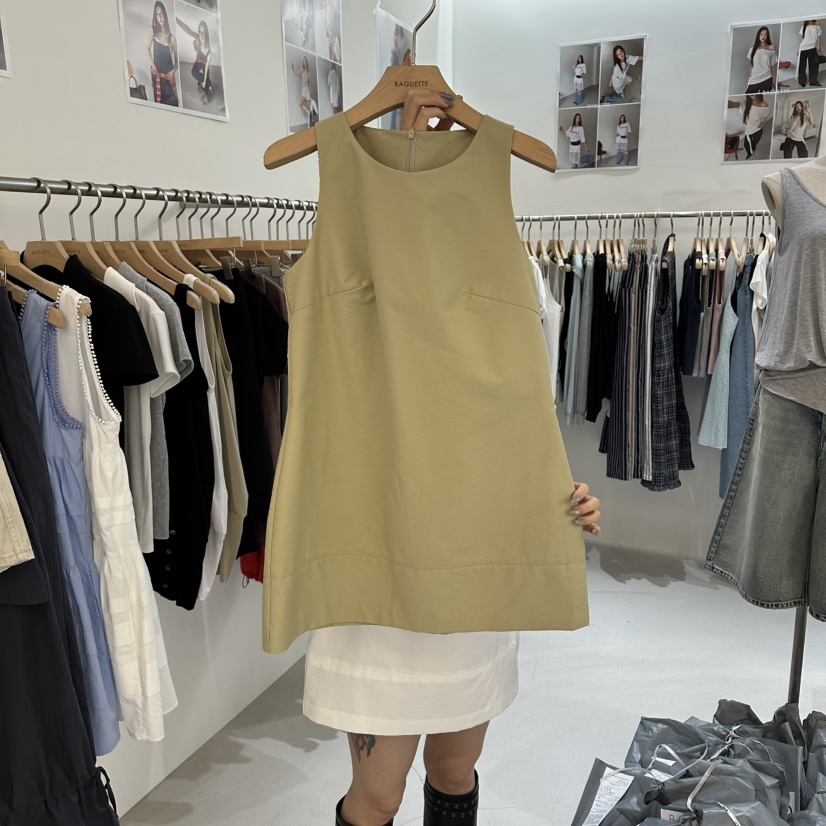 BAGUETTE-P韓國直郵實拍女裝新款26春夏時尚熱賣休閑連衣裙BAGUETTE-P連衣裙圖色3