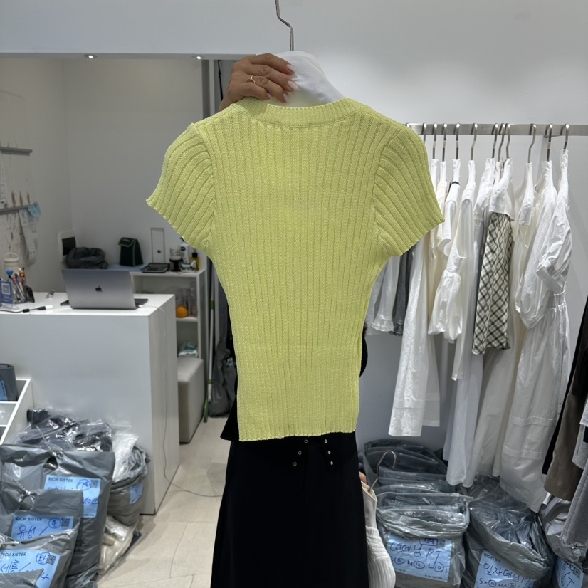 RICH SISTER韓國東大門直郵女裝新品休閑推薦職業熱賣T恤RICH SISTERT恤