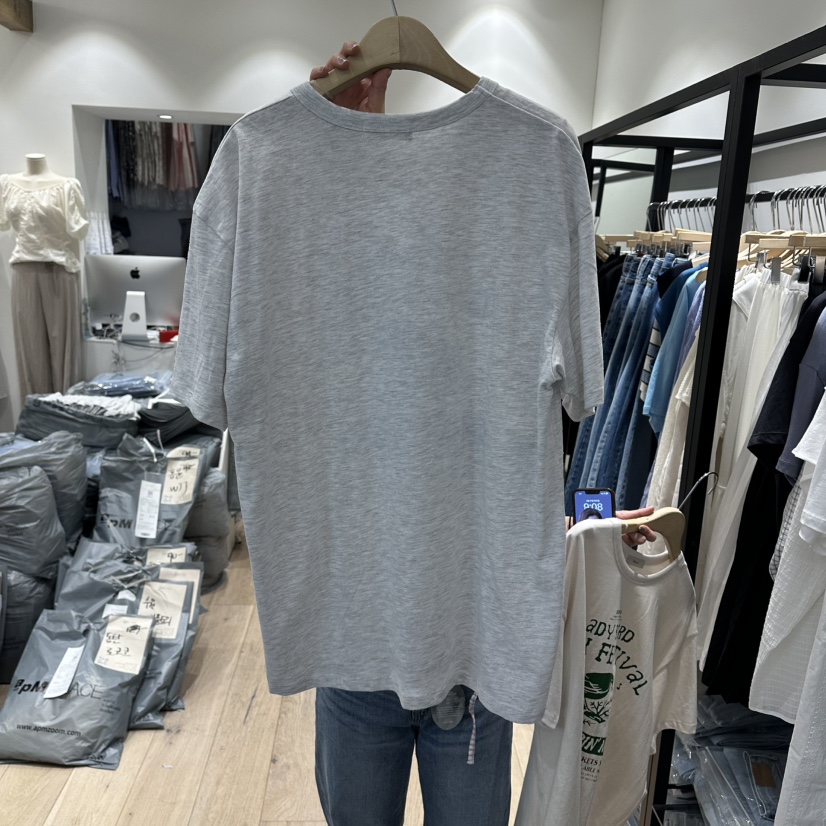 BRUNI/RICOTTA韓國直郵實拍女士新品人氣職業休閑26春夏T恤BRUNI/RICOTTAT恤