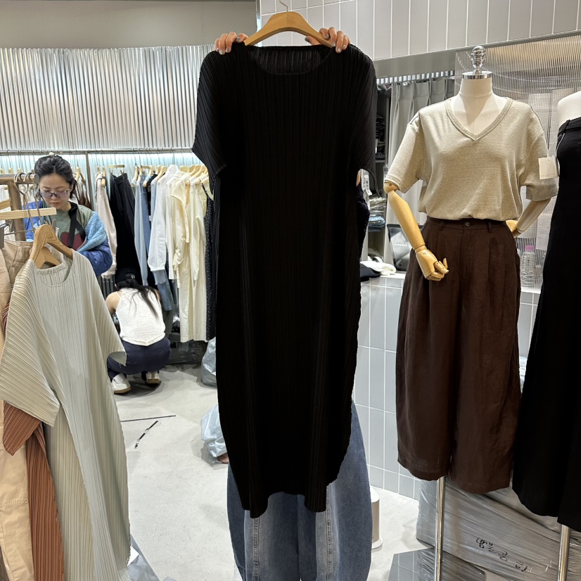 ALEGRE韓國東大門代購女裝新品休閑人氣熱賣推薦連衣裙褶裥ALEGRE連衣裙圖色3