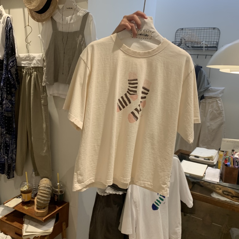 LE JARDINET韓國代購女士新品人氣推薦休閑職業熱賣時尚T恤LE JARDINETT恤圖色1