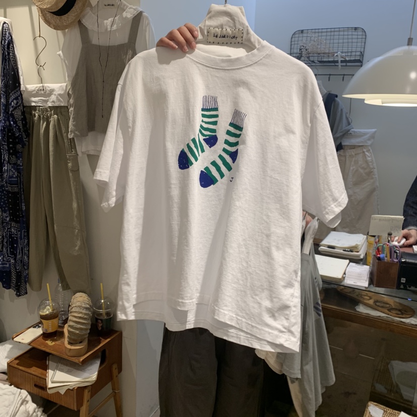 LE JARDINET韓國代購女士新品人氣推薦休閑職業熱賣時尚T恤LE JARDINETT恤圖色3