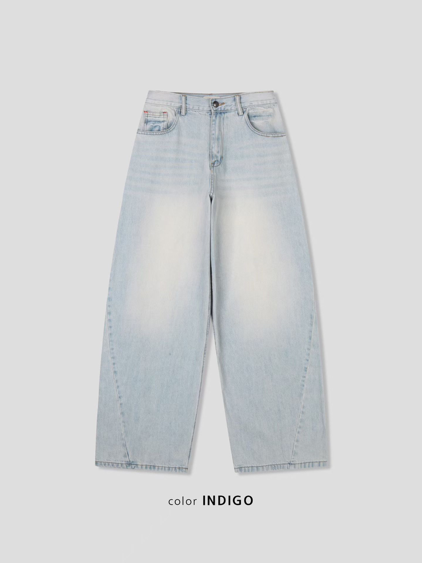 TAP TAP TAP韓國東大門代購女士新品職業熱賣休閑牛仔褲MONE牛仔褲圖色2