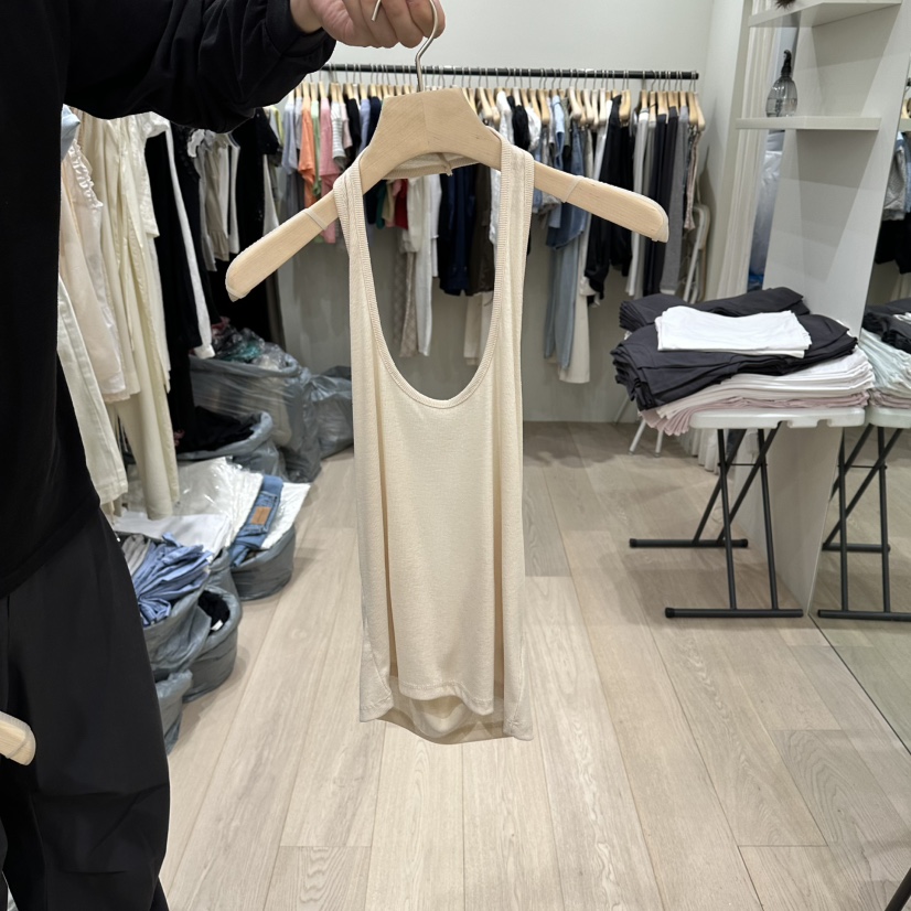 NOTTINGHAM/AVECNOUS/MODEST韓國直郵實拍女士新款熱賣吊帶背心透視NOTTINGHAM/AVECNOUS/MODEST吊帶/背心圖色3