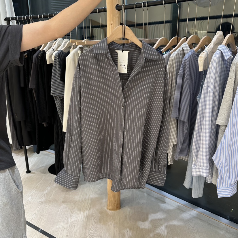 COPINER韓國東大門直郵女裝新品時尚休閑人氣26春夏襯衫蕾絲衫COPINER襯衫/蕾絲衫圖色4