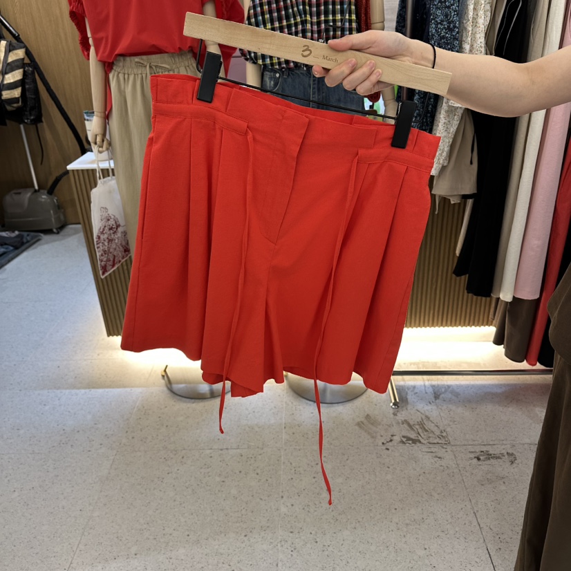 BISHOP/APOINT/3MARCH韓國直郵實拍女士新品人氣短褲亞麻BISHOP/APOINT/3MARCH短褲圖色2