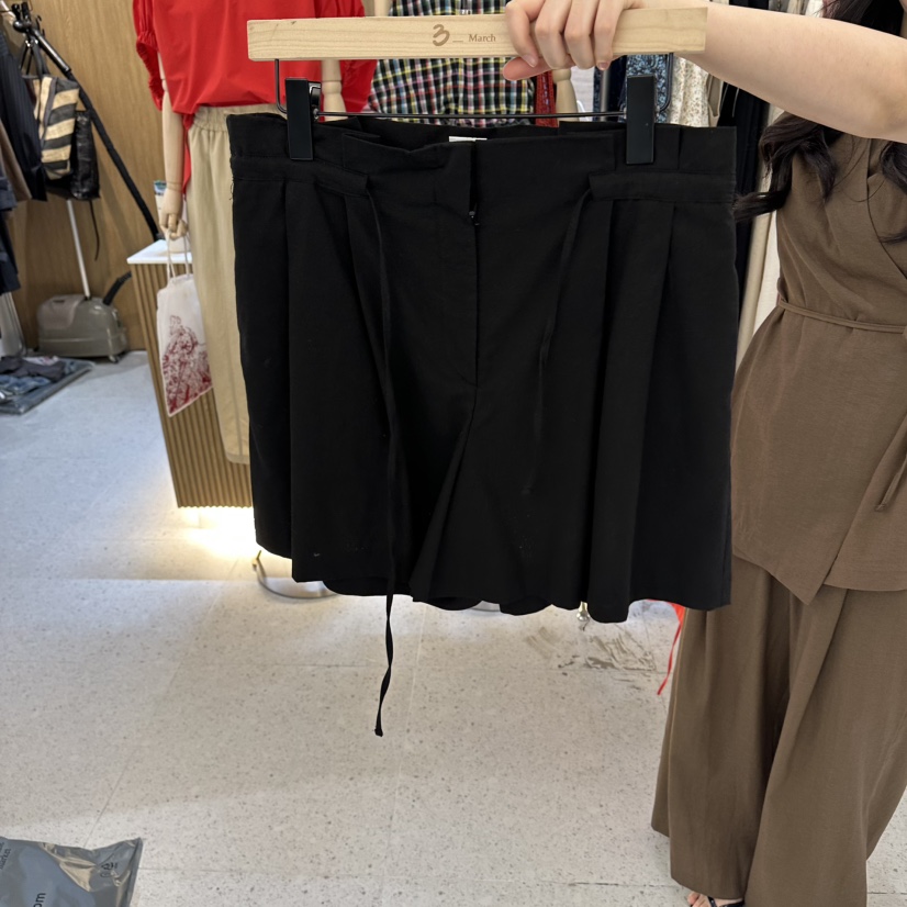 BISHOP/APOINT/3MARCH韓國直郵實拍女士新品人氣短褲亞麻BISHOP/APOINT/3MARCH短褲圖色4