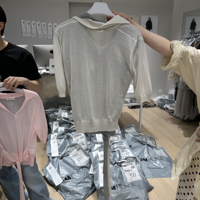 FAVOR-P韓國直郵女士新品26春夏人氣時尚熱賣襯衫蕾絲衫FAVOR-P襯衫/蕾絲衫