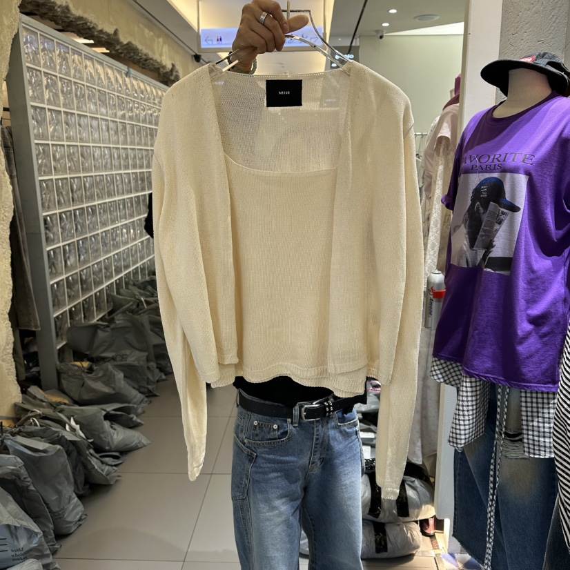 AMOUR韓國直郵實拍女士新款推薦時尚休閑26春夏熱賣職業套裝AMOUR套裝圖色1