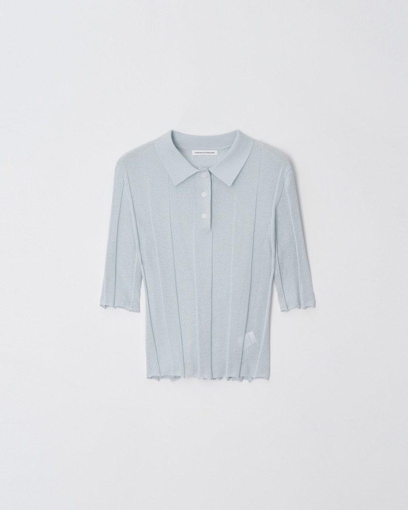 UNDERSTANDING韓國直郵女士新品推薦針織衫短袖針織衫褶裥UNDERSTANDING針織衫圖色2