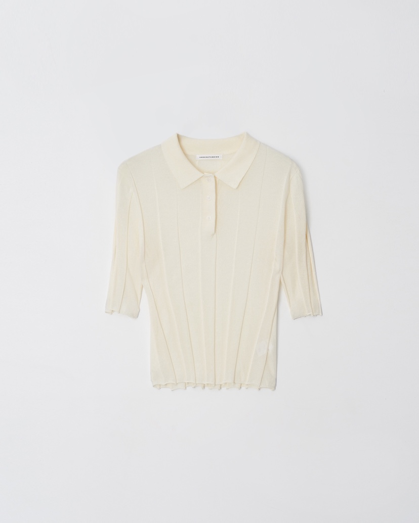 UNDERSTANDING韓國直郵女士新品推薦針織衫短袖針織衫褶裥UNDERSTANDING針織衫圖色3