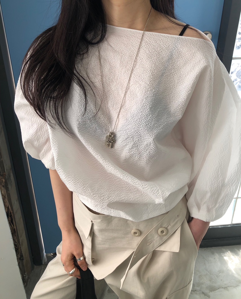 MELTED-P韓國直郵女士新品推薦時尚熱賣人氣26春夏襯衫蕾絲衫MELTED-P襯衫/蕾絲衫