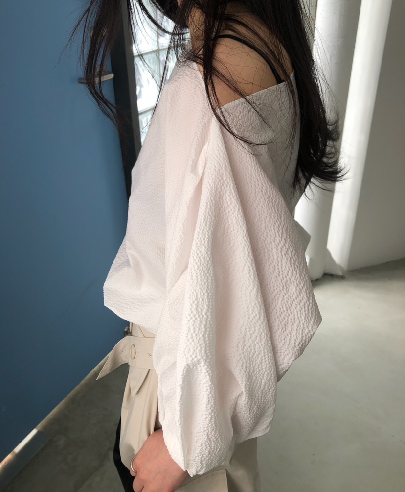 MELTED-P韓國直郵女士新品推薦時尚熱賣人氣26春夏襯衫蕾絲衫MELTED-P襯衫/蕾絲衫