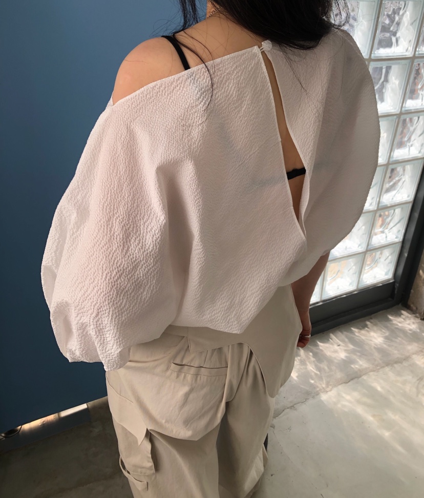 MELTED-P韓國直郵女士新品推薦時尚熱賣人氣26春夏襯衫蕾絲衫MELTED-P襯衫/蕾絲衫