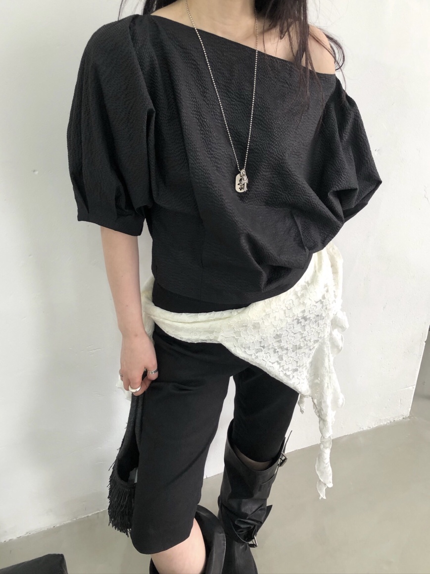 MELTED-P韓國直郵女士新品推薦時尚熱賣人氣26春夏襯衫蕾絲衫MELTED-P襯衫/蕾絲衫