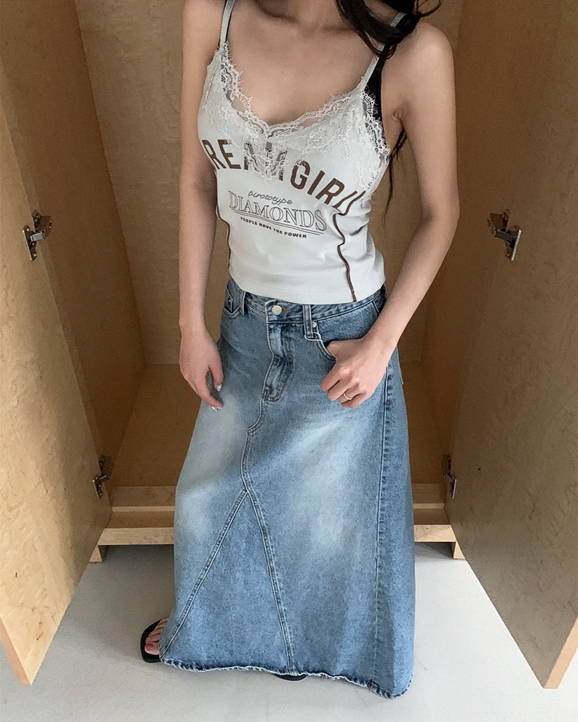 LIVE AID-P韓國直郵實拍女士新款時尚熱賣26春夏人氣長裙LIVE AID-P長裙