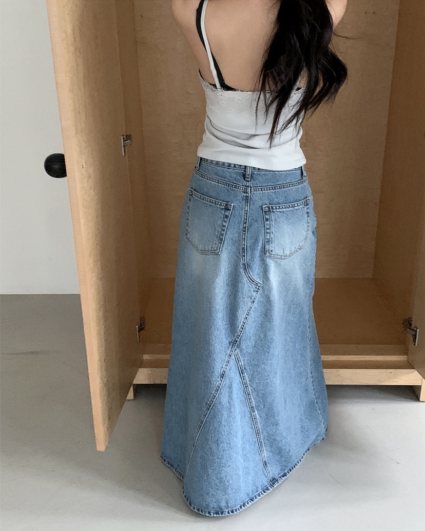 LIVE AID-P韓國直郵實拍女士新款時尚熱賣26春夏人氣長裙LIVE AID-P長裙