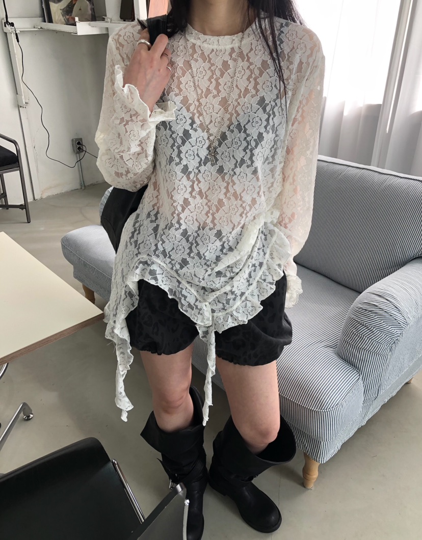 MELTED-P韓國東大門代購女裝新品推薦職業人氣熱賣長袖T恤MELTED-P長袖T恤