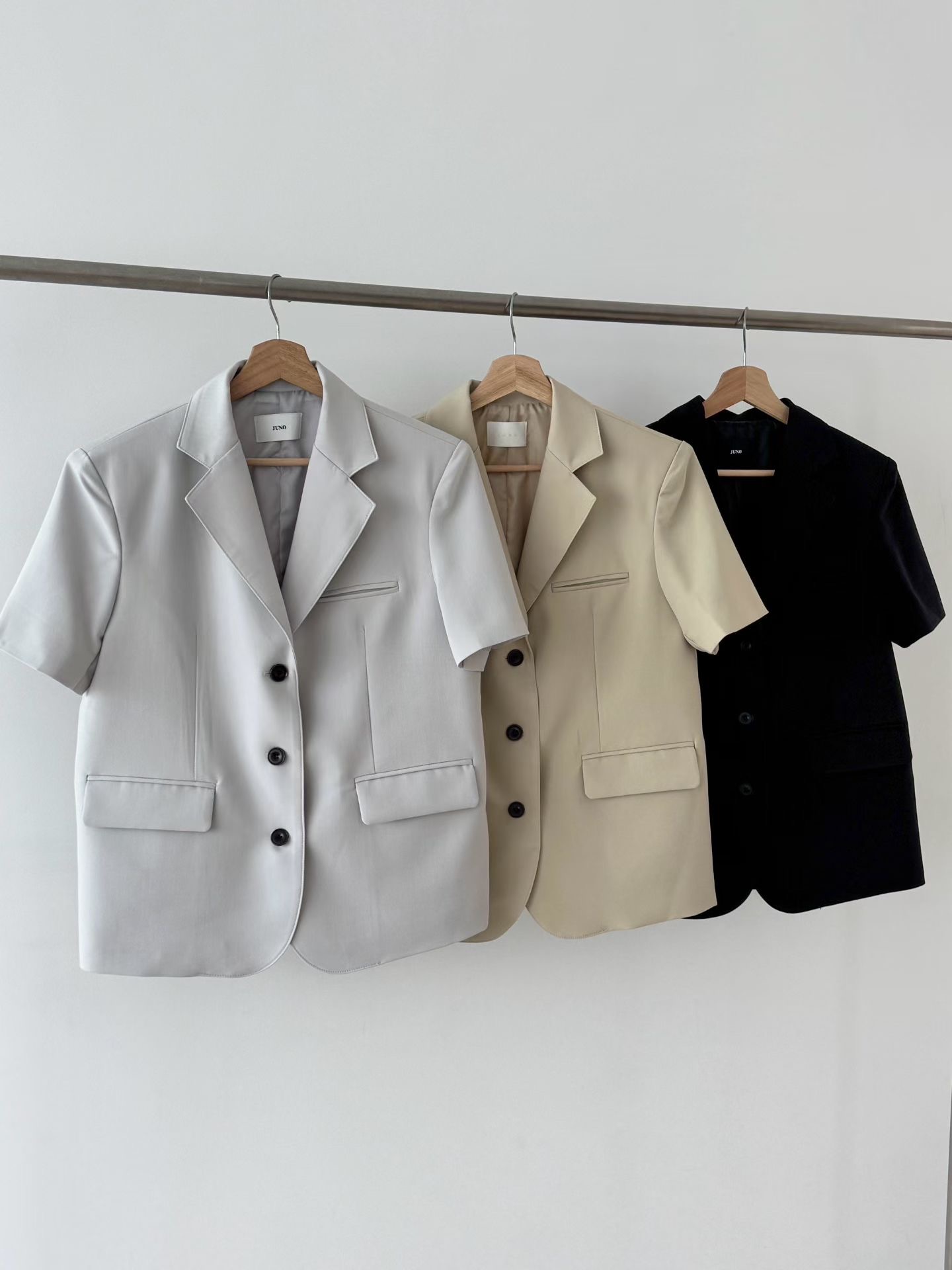 JUNO東大門實拍女士新款26春夏人氣推薦真品休閑熱賣夾克JUNO夾克圖色2左二色