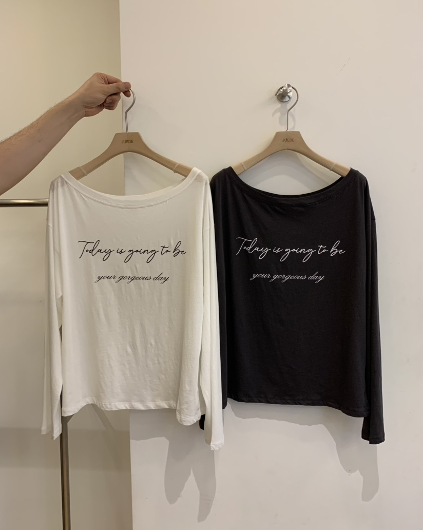 JUEDE東大門直郵女士新品人氣長袖T恤JUEDE長袖T恤