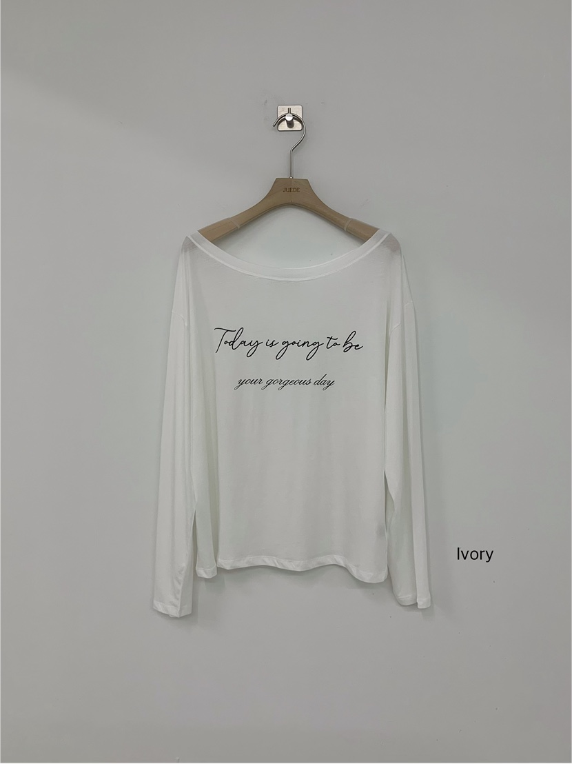 JUEDE東大門直郵女士新品人氣長袖T恤JUEDE長袖T恤圖色1