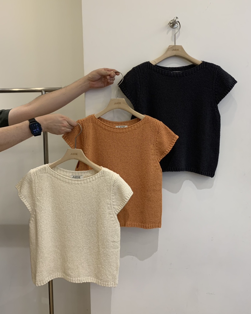 JUEDE東大門實拍女裝新品26春夏針織衫JUEDE針織衫