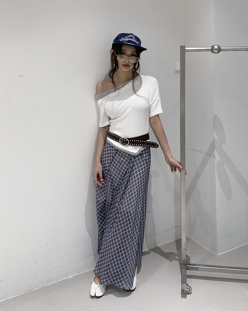 LIVE AID-P韓國直郵女士新品人氣推薦真品職業時尚熱賣T恤LIVE AID-PT恤