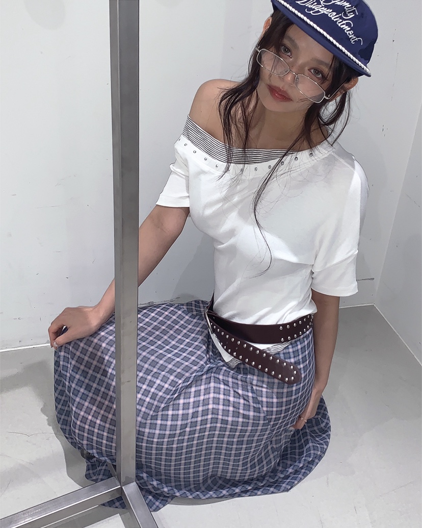 LIVE AID-P韓國直郵女士新品人氣推薦真品職業時尚熱賣T恤LIVE AID-PT恤