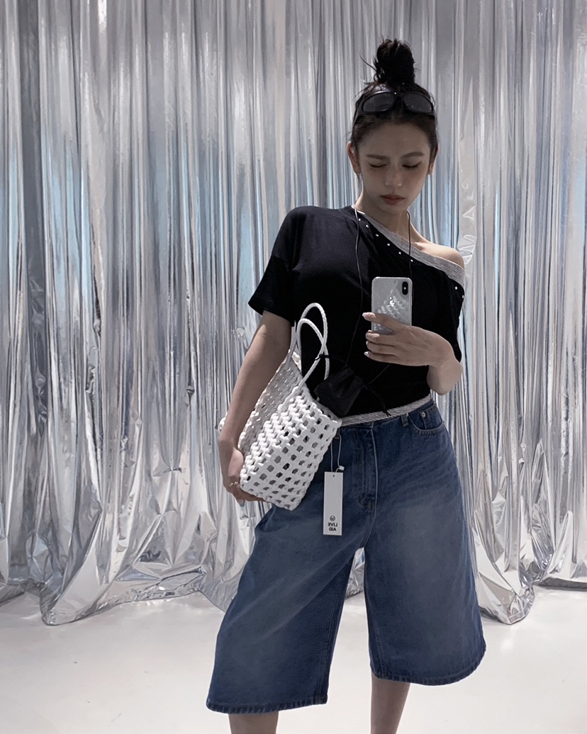 LIVE AID-P韓國直郵女士新品人氣推薦真品職業時尚熱賣T恤LIVE AID-PT恤