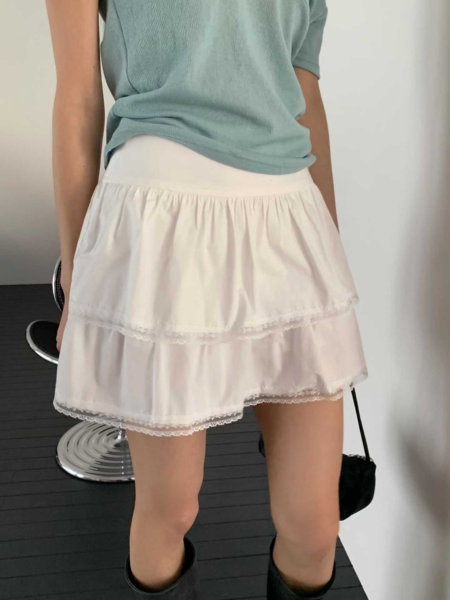 JUNO東大門實拍女士新品職業休閑真品推薦26春夏熱賣短裙JUNO短裙圖色1