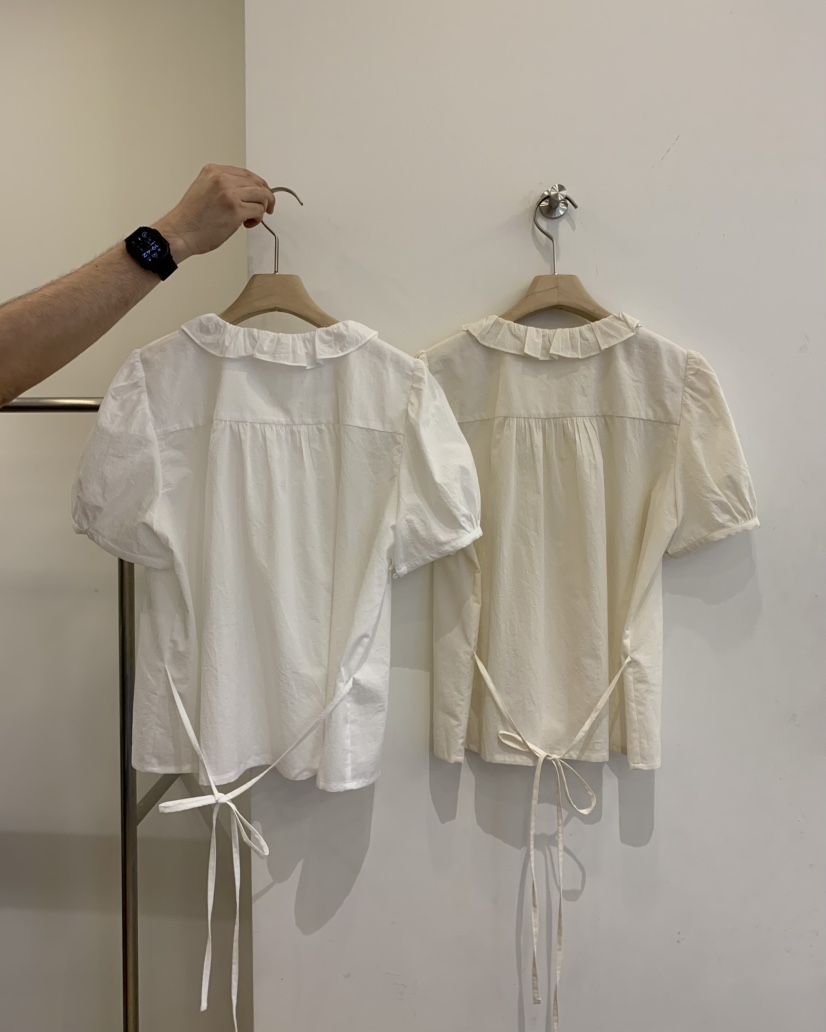 JUEDE韓國直郵女裝新款時尚襯衫蕾絲衫JUEDE襯衫/蕾絲衫