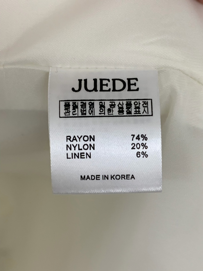 JUEDE東大門代購女士新款時尚26春夏馬甲JUEDE馬甲