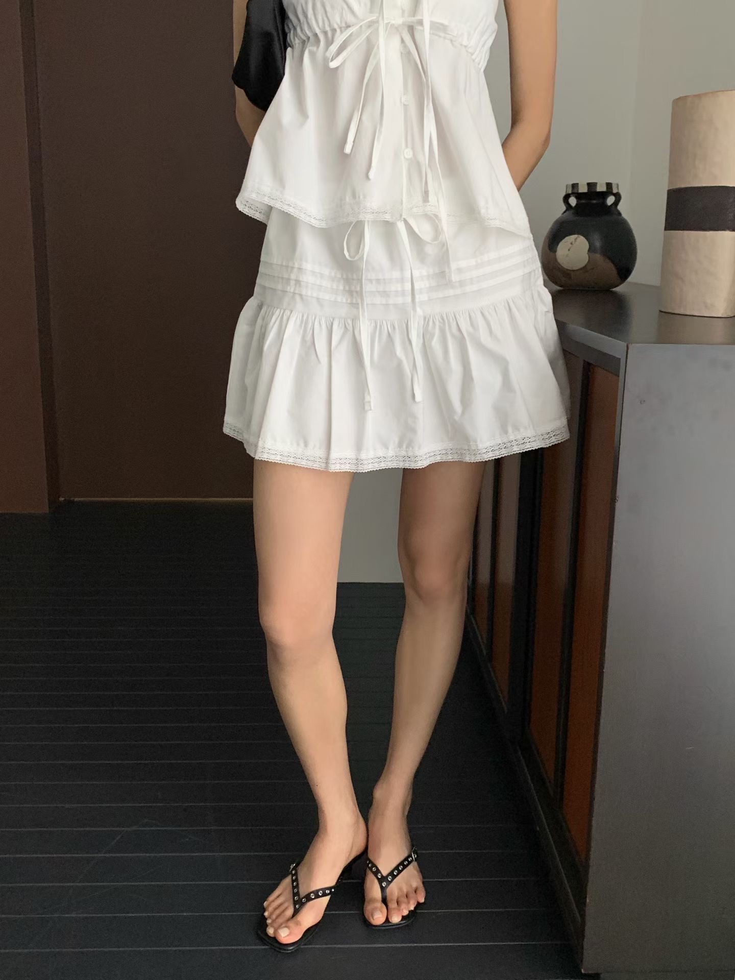 JUNO東大門實拍女裝新品休閑熱賣職業時尚推薦人氣吊帶背心JUNO吊帶/背心