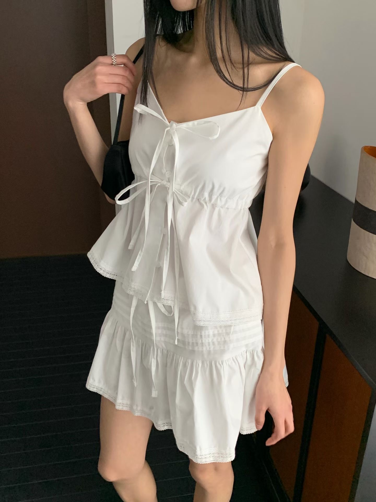 JUNO東大門代購女士新款26春夏人氣休閑時尚推薦熱賣短裙JUNO短裙