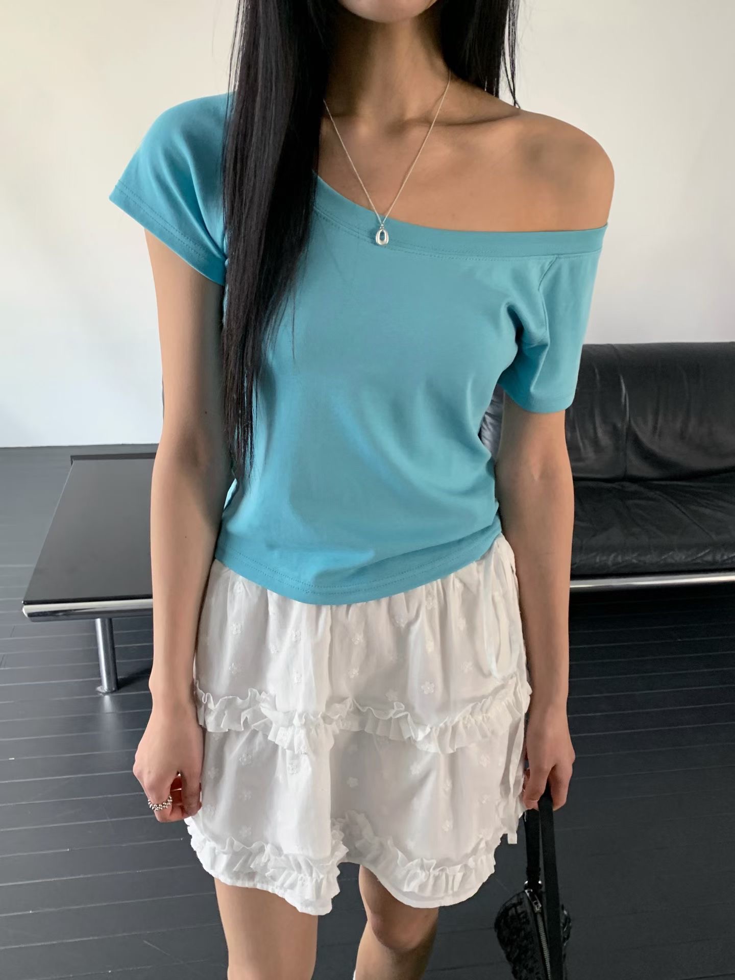 JUNO東大門直郵女裝新款真品職業時尚推薦26春夏熱賣休閑T恤JUNOT恤圖色4