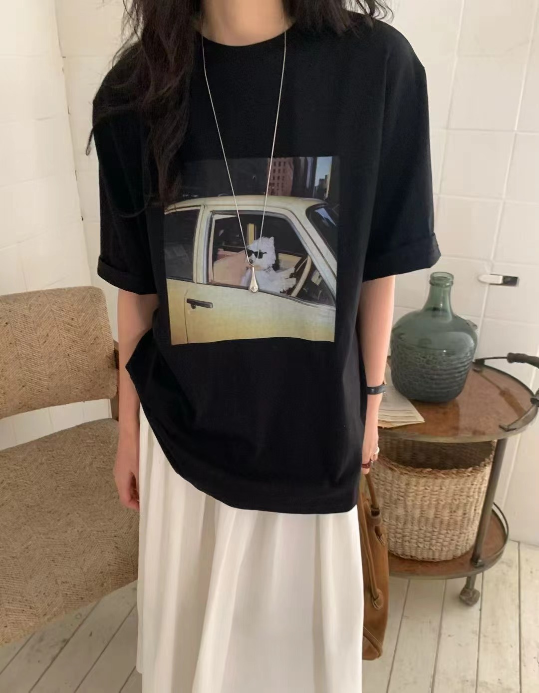 FEVER東大門代購女士新品26春夏時尚真品休閑職業推薦T恤FEVERT恤圖色2