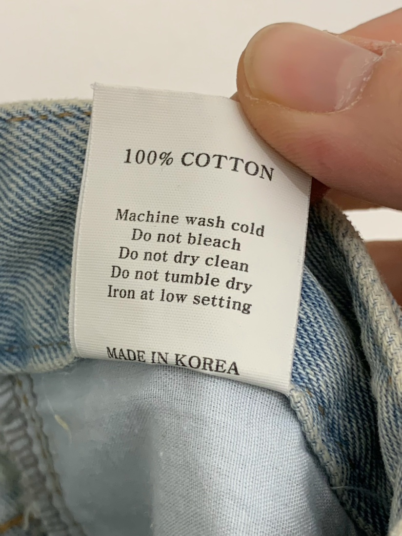 JUEDE東大門實拍女裝新品推薦休閑牛仔褲JUEDE牛仔褲