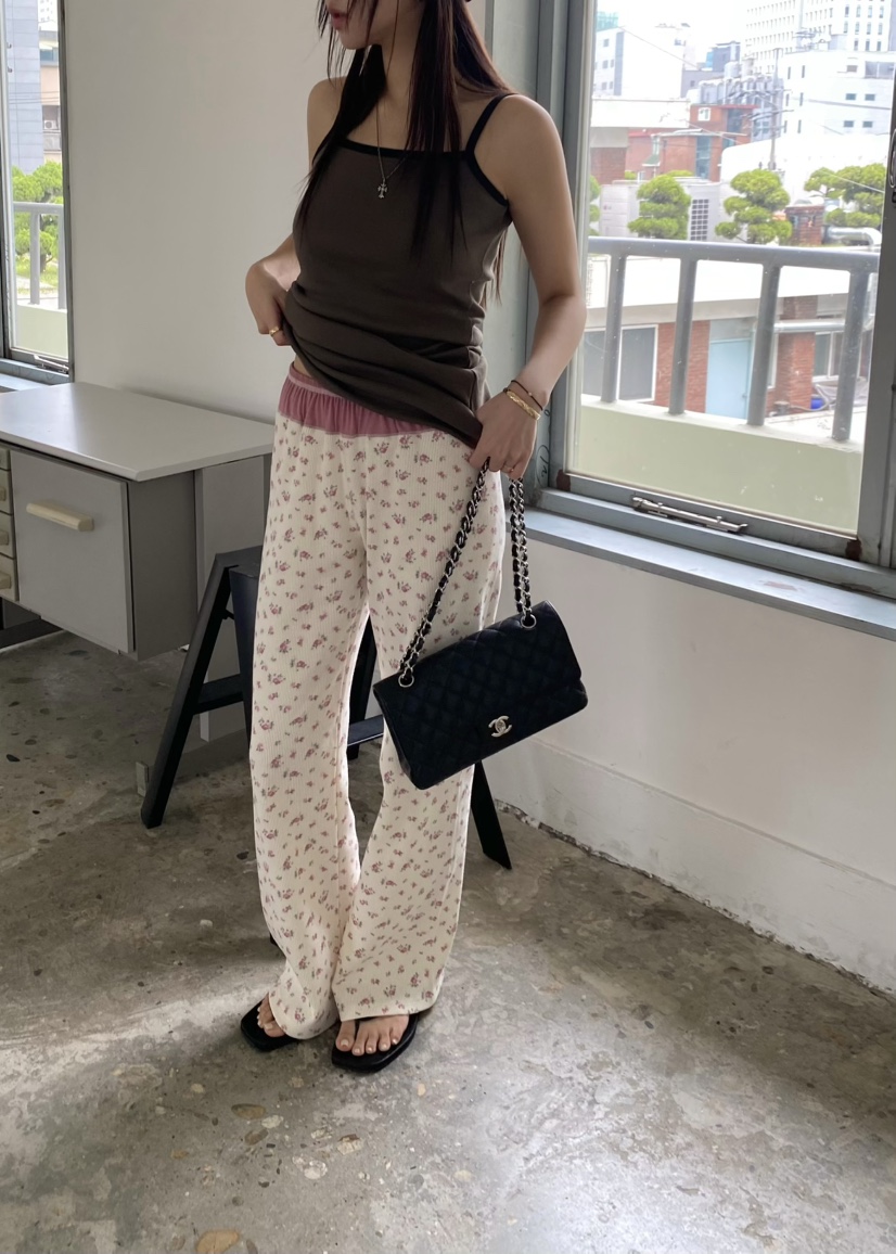 OUPPT韓國代購女裝新品休閑熱賣推薦職業人氣時尚26春夏休閑褲OUPPT休閑褲圖色1