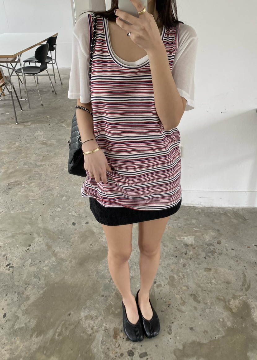 OUPPT東大門代購女裝新款休閑時尚熱賣推薦吊帶背心不含內搭OUPPT吊帶/背心