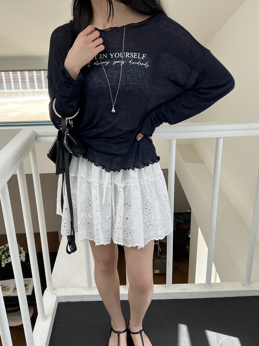 SPECIAL東大門實拍女士新品26春夏時尚職業長袖T恤不含內搭SPECIAL長袖T恤圖色6