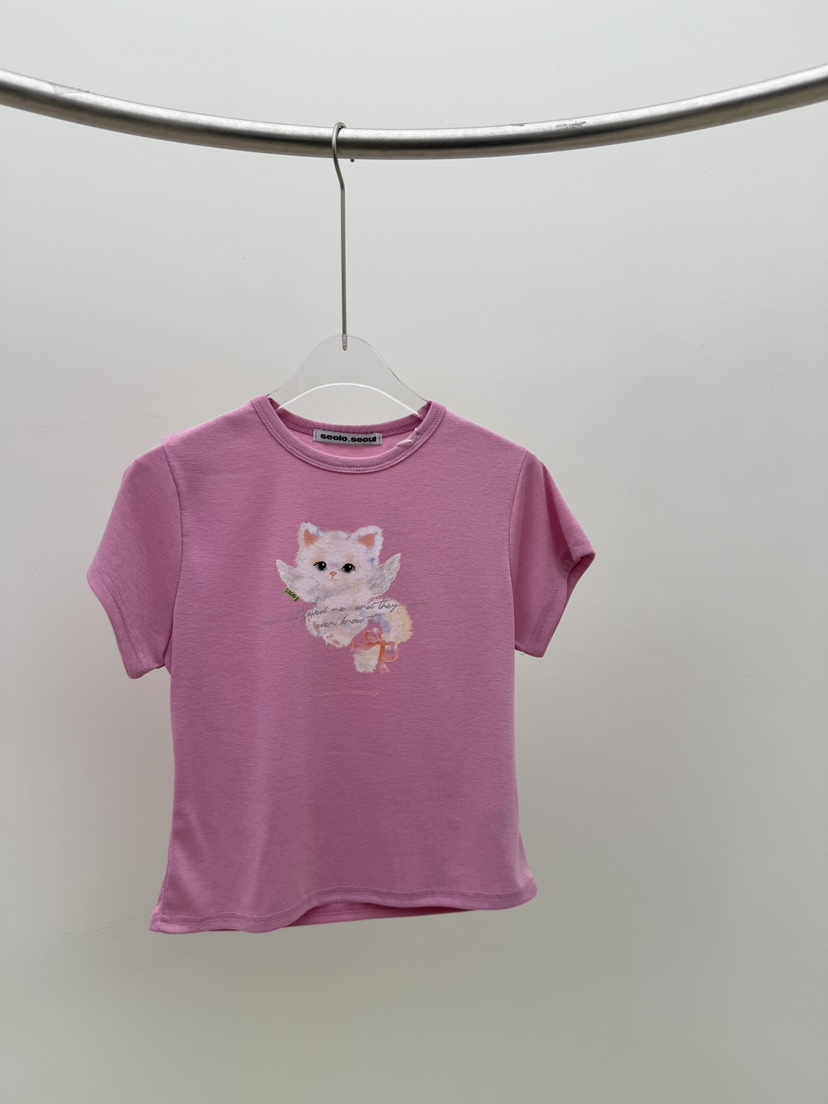 SEOLO東大門實拍女士新品26春夏推薦真品人氣職業熱賣T恤Seolo seoulT恤