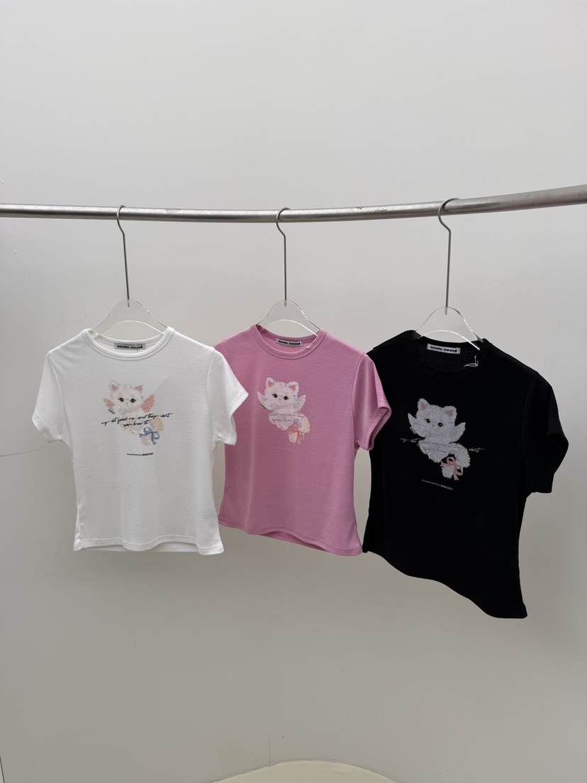 SEOLO東大門實拍女士新品26春夏推薦真品人氣職業熱賣T恤Seolo seoulT恤