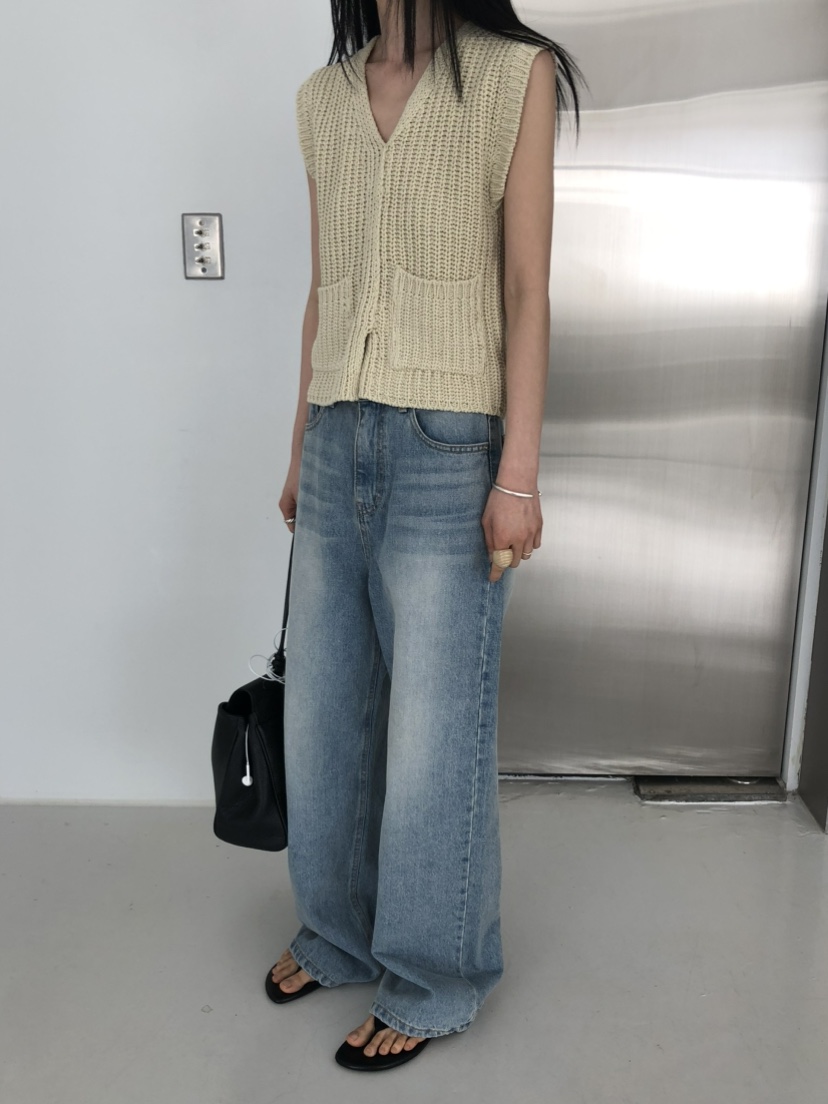 MOVENNE韓國直郵女士新款職業人氣熱賣休閑時尚26春夏馬甲MOVENNE馬甲