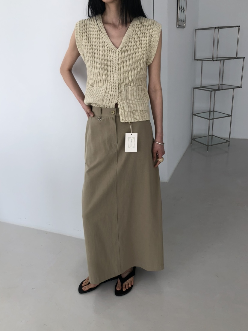 MOVENNE韓國直郵女士新款職業人氣熱賣休閑時尚26春夏馬甲MOVENNE馬甲