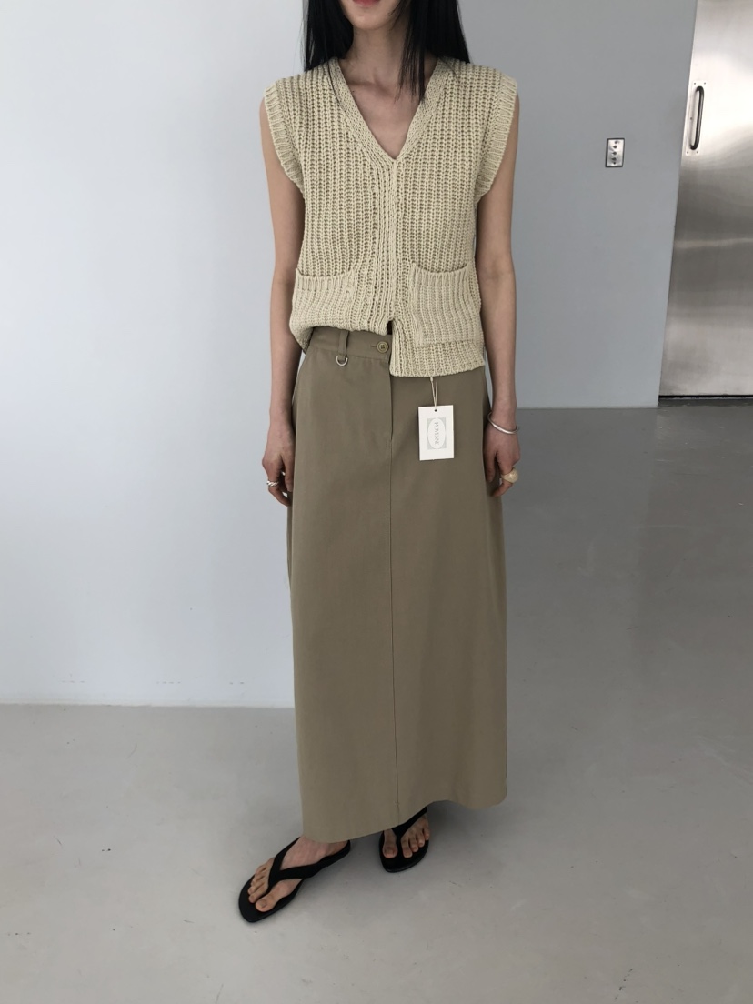 MOVENNE韓國直郵女士新款職業人氣熱賣休閑時尚26春夏馬甲MOVENNE馬甲