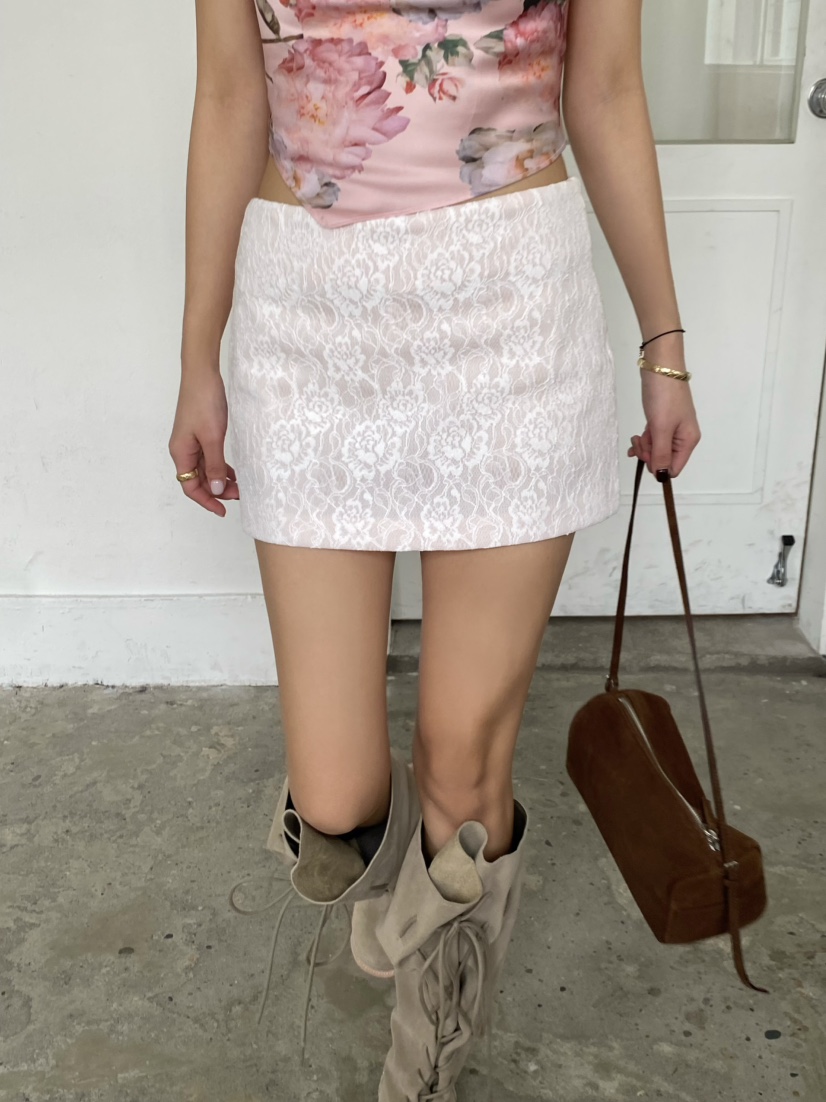 OUPPT韓國直郵女士新款時尚休閑職業真品26春夏人氣熱賣短裙OUPPT短裙