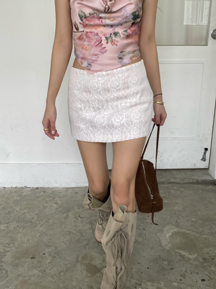 OUPPT韓國直郵女士新款時尚休閑職業真品26春夏人氣熱賣短裙OUPPT短裙圖色1