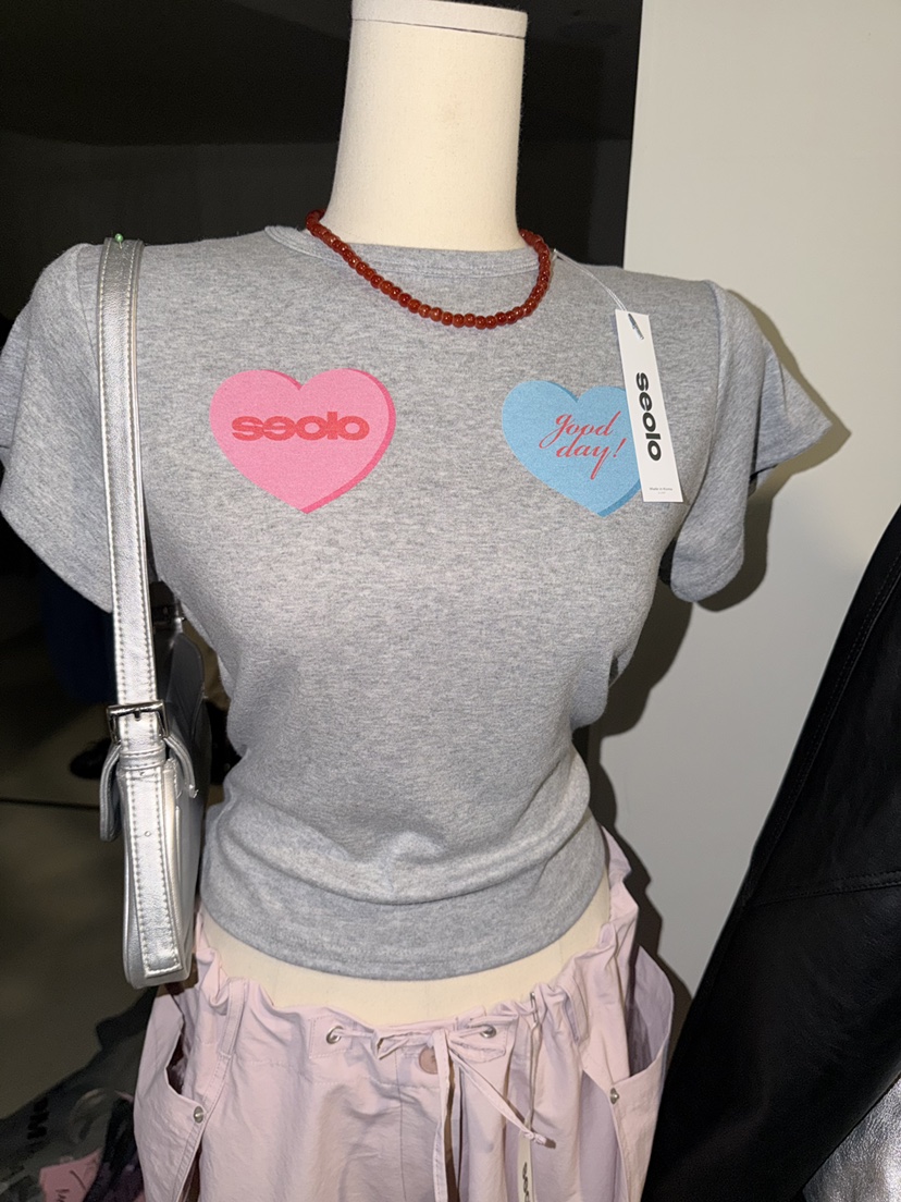 SEOLO韓國直郵女裝新品熱賣推薦職業26春夏休閑真品時尚T恤Seolo seoulT恤