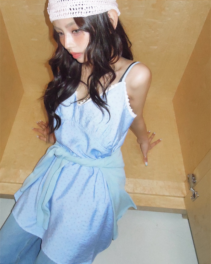 LIVE AID-P韓國直郵女裝新款人氣推薦熱賣真品休閑連衣裙LIVE AID-P連衣裙