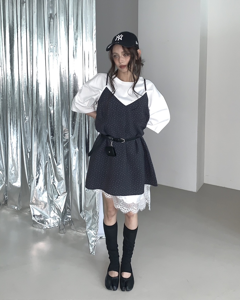 LIVE AID-P韓國直郵女裝新款人氣推薦熱賣真品休閑連衣裙LIVE AID-P連衣裙